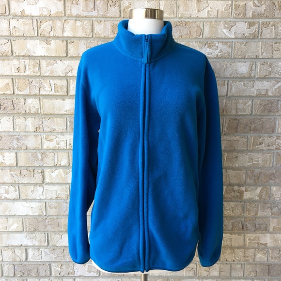 Uniqlo Sweaters - UNIQLO  Fleece Zip Up Sweater Size L 🌸